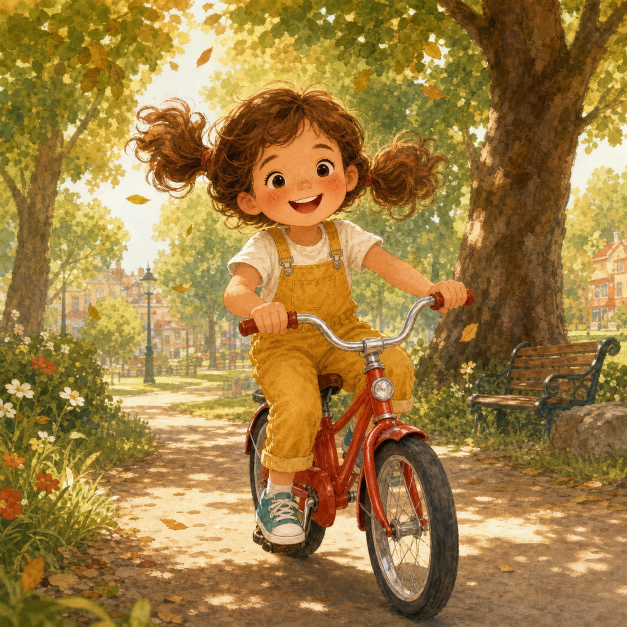 Mina ile Kırmızı Bisiklet: Cesaretin İlk Pedalı
