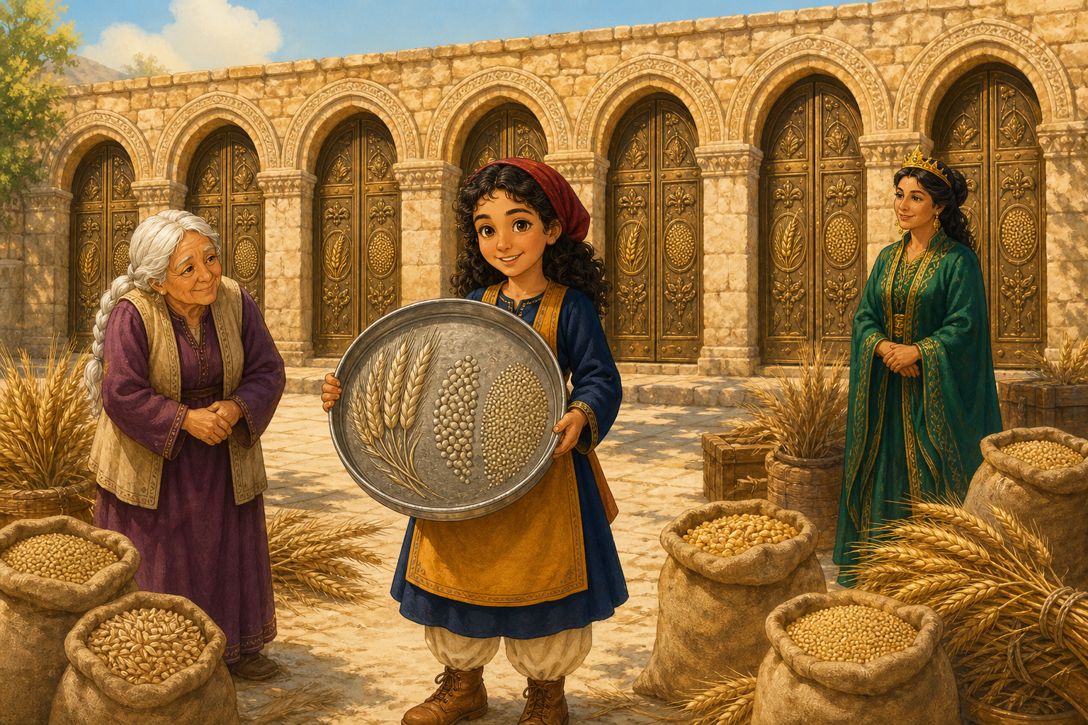 Rana ve Gümüş Elek: Yedi Ambarın Klasik Masalı