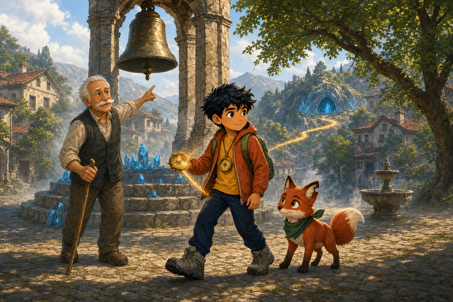 Arda ve Fısıldayan Mağaranın Pusulası — görsel 1