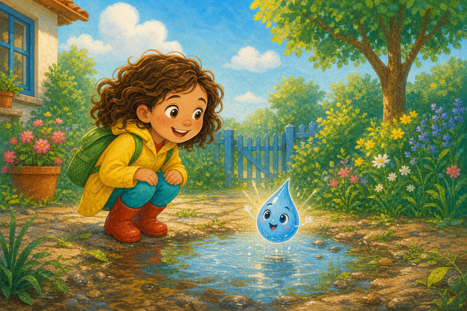 Mina ve Pırı’nın Su Döngüsü Yolculuğu — görsel 1