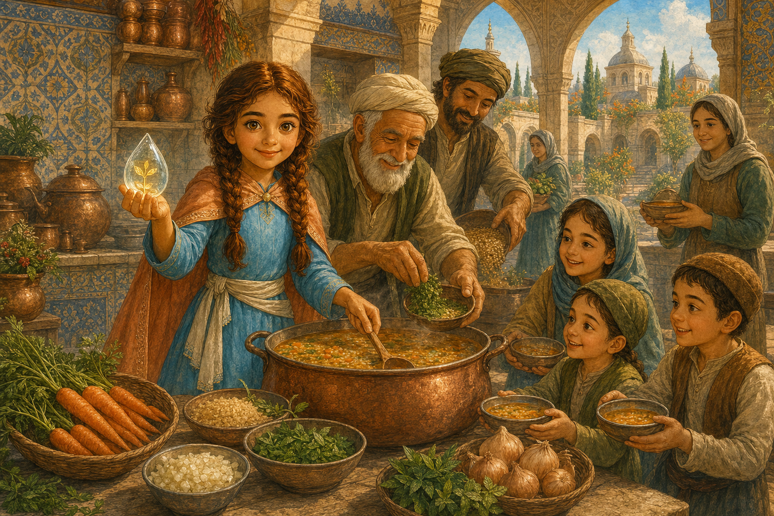 Yaren ve Camdan Tohum: Solmayan Dileğin Klasik Masalı — görsel 3