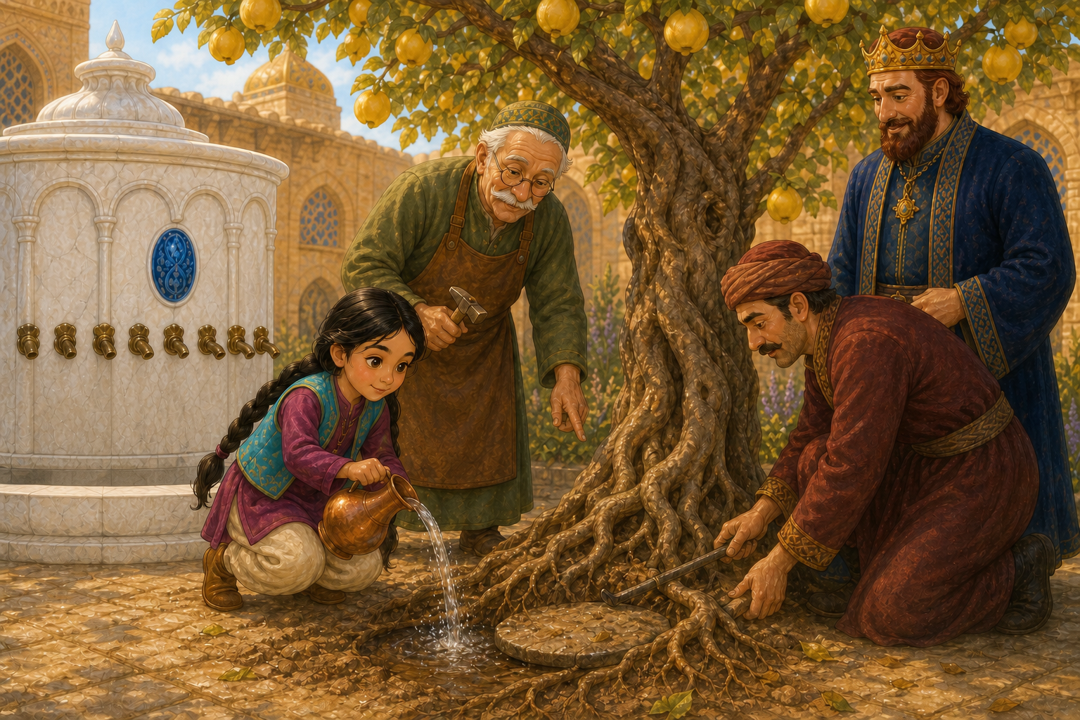 Lâl ve Bakır İbrik: Suskun Çeşmenin Klasik Masalı — görsel 3