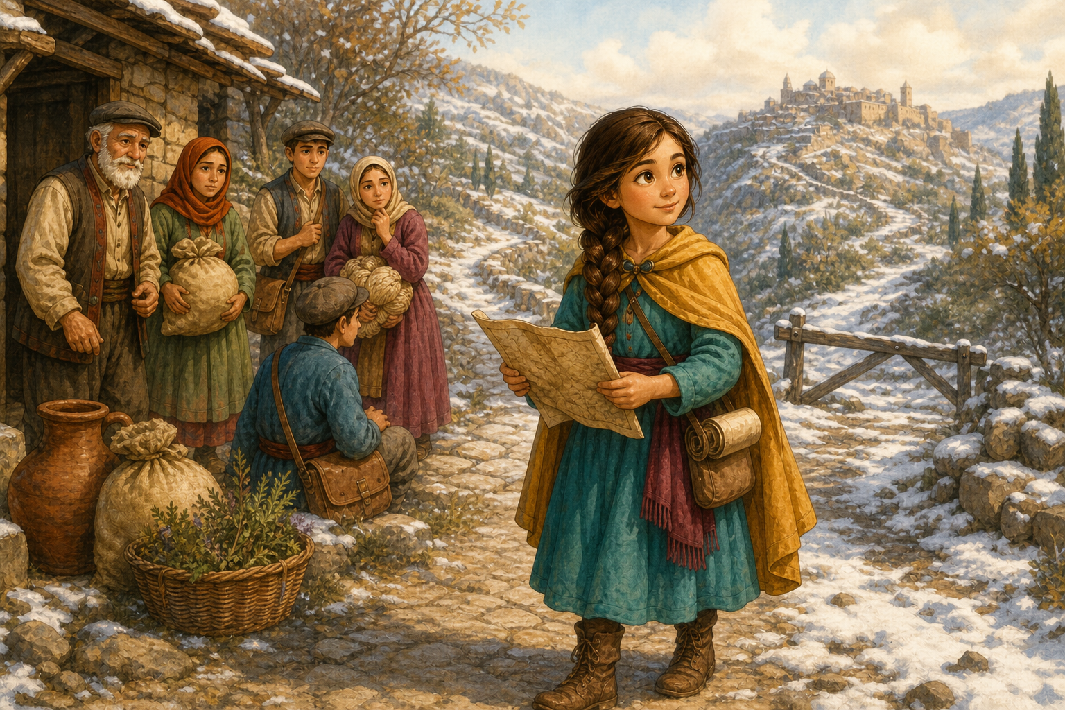 Suna ve Keten Taç: Unutulan Beş Köyün Klasik Masalı — görsel 1