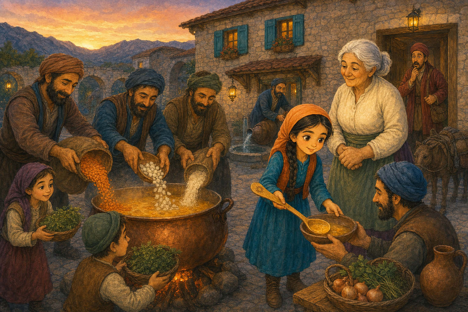 İnci ve Safran Kaşık: Bereketli Hanın Klasik Masalı — görsel 3