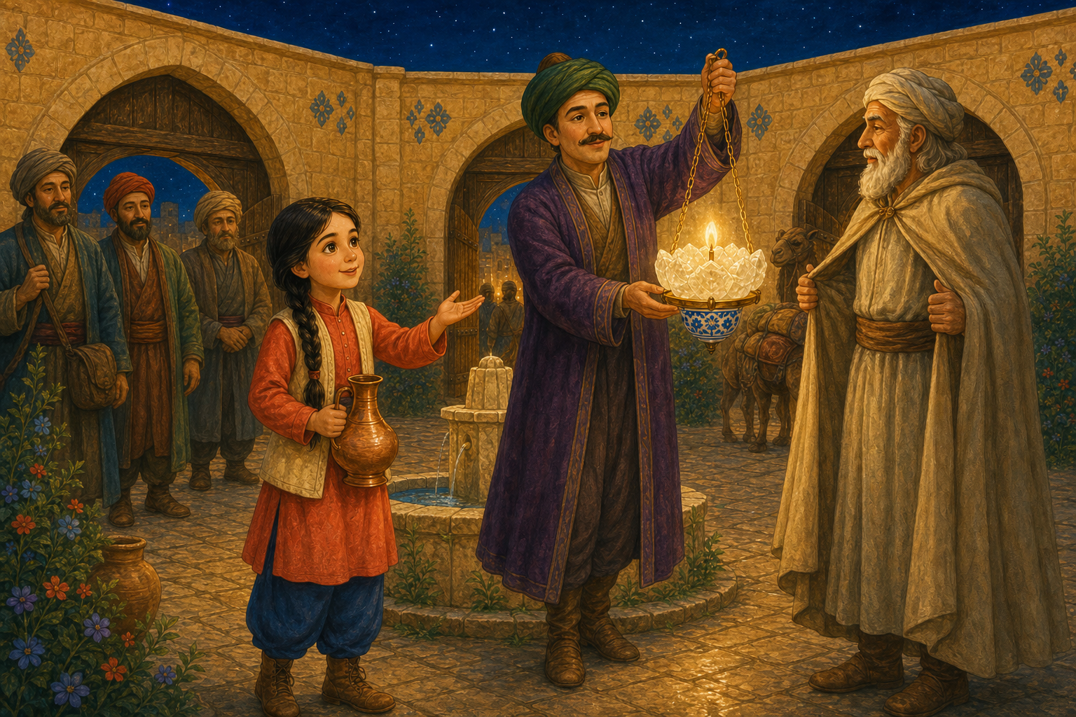 Gülsu ve Tuzdan Kandil: Gölgesiz Hanın Klasik Masalı — görsel 4
