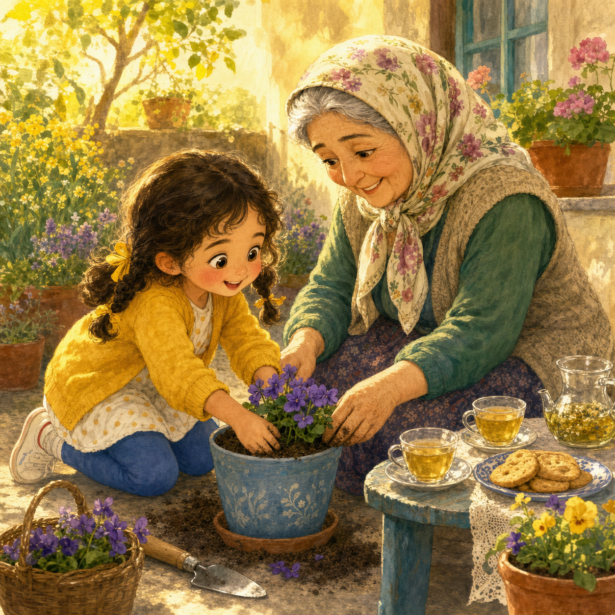 Yağmur ile Mavi Saksı: Dürüstlüğün Sıcak Ödülü — görsel 5