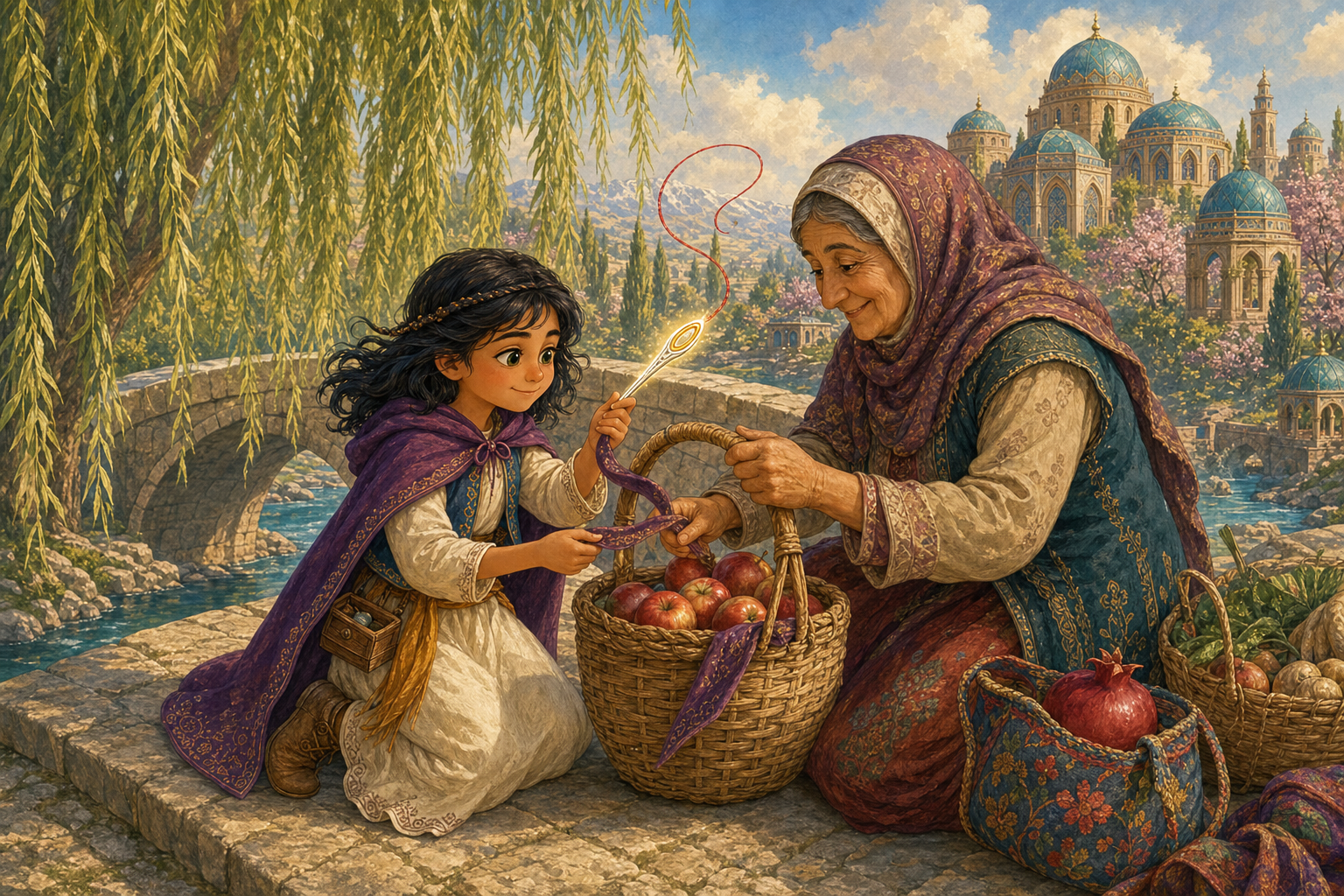 Lal ile Sedef İğne: Yırtılan Göğün Klasik Masalı — görsel 2