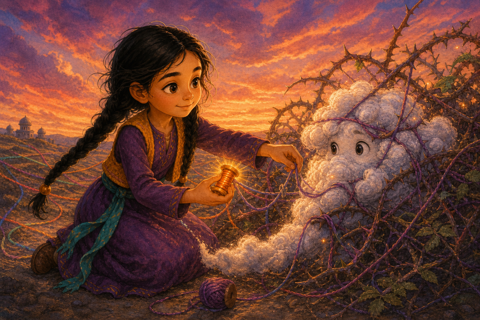 Lina ve Kehribar Makara: Sökülen Akşamın Klasik Masalı — görsel 2