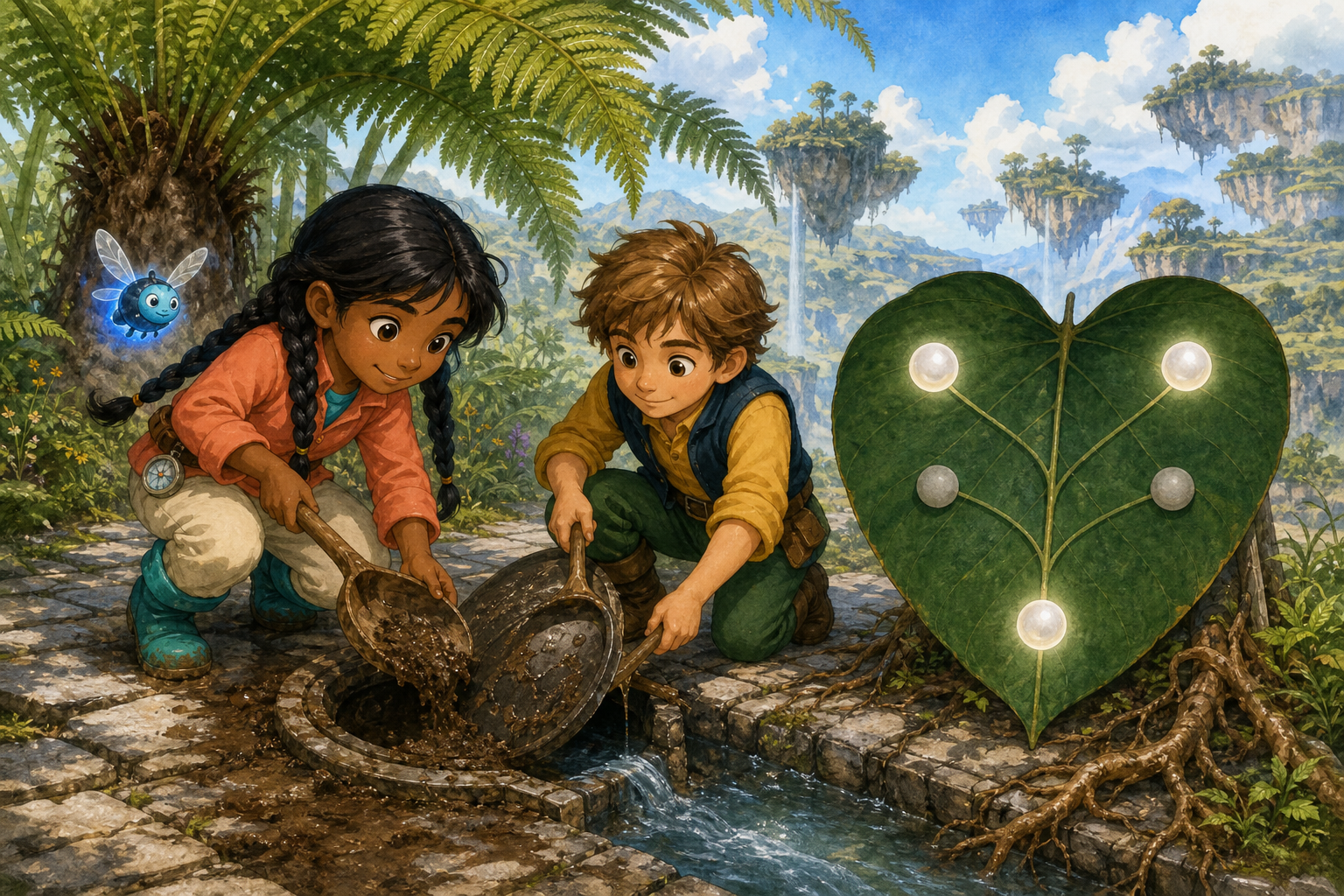 Dora ile Eren ve Uçan Adaların Çiy Haritası — görsel 3