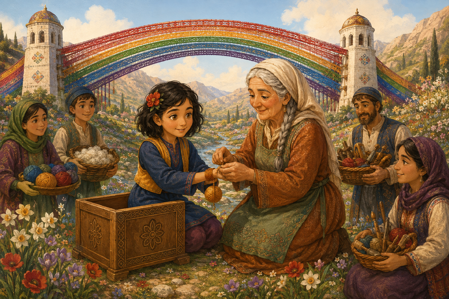 Nergis ve Kehribar İplik: Sökülen Gökkuşağı Köprüsünün Klasik Masalı — görsel 5