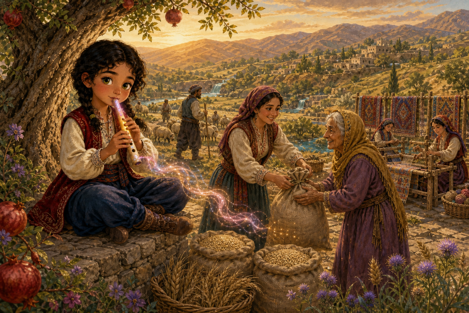 Nazen ve Sedef Kaval: Üç Vadinin Klasik Masalı — görsel 3