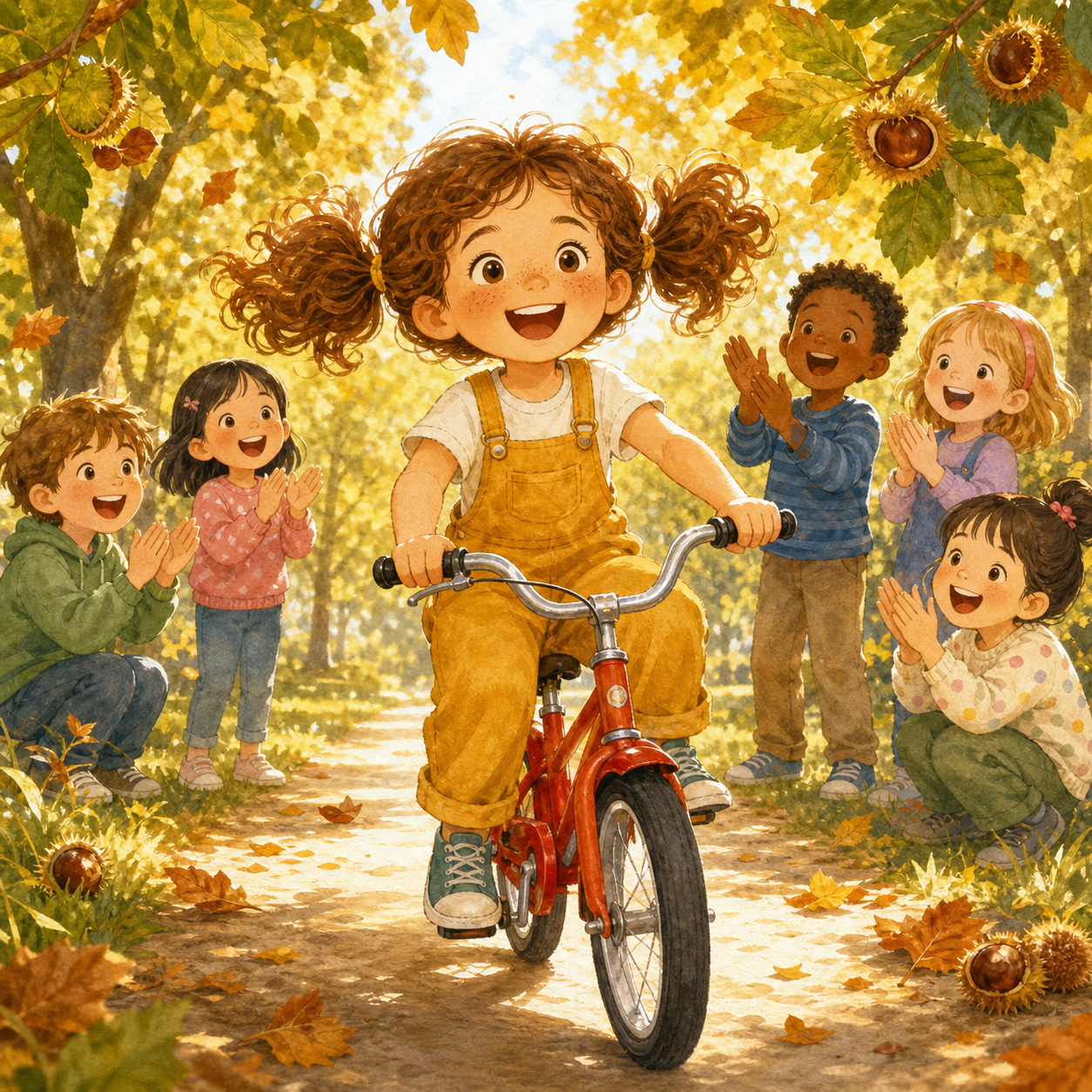 Mina ile Kırmızı Bisiklet: Cesaretin İlk Pedalı — görsel 5