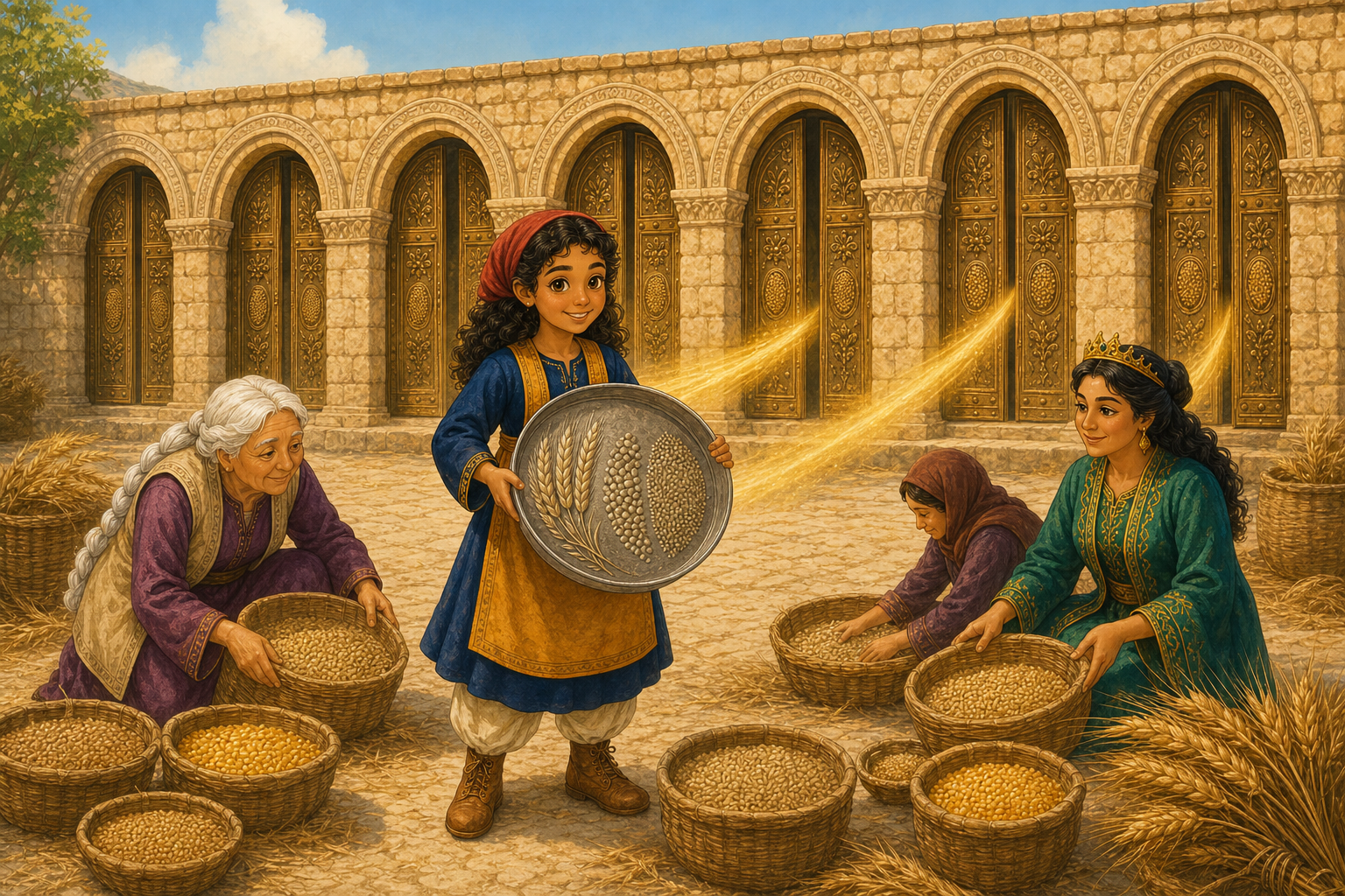 Rana ve Gümüş Elek: Yedi Ambarın Klasik Masalı — görsel 4