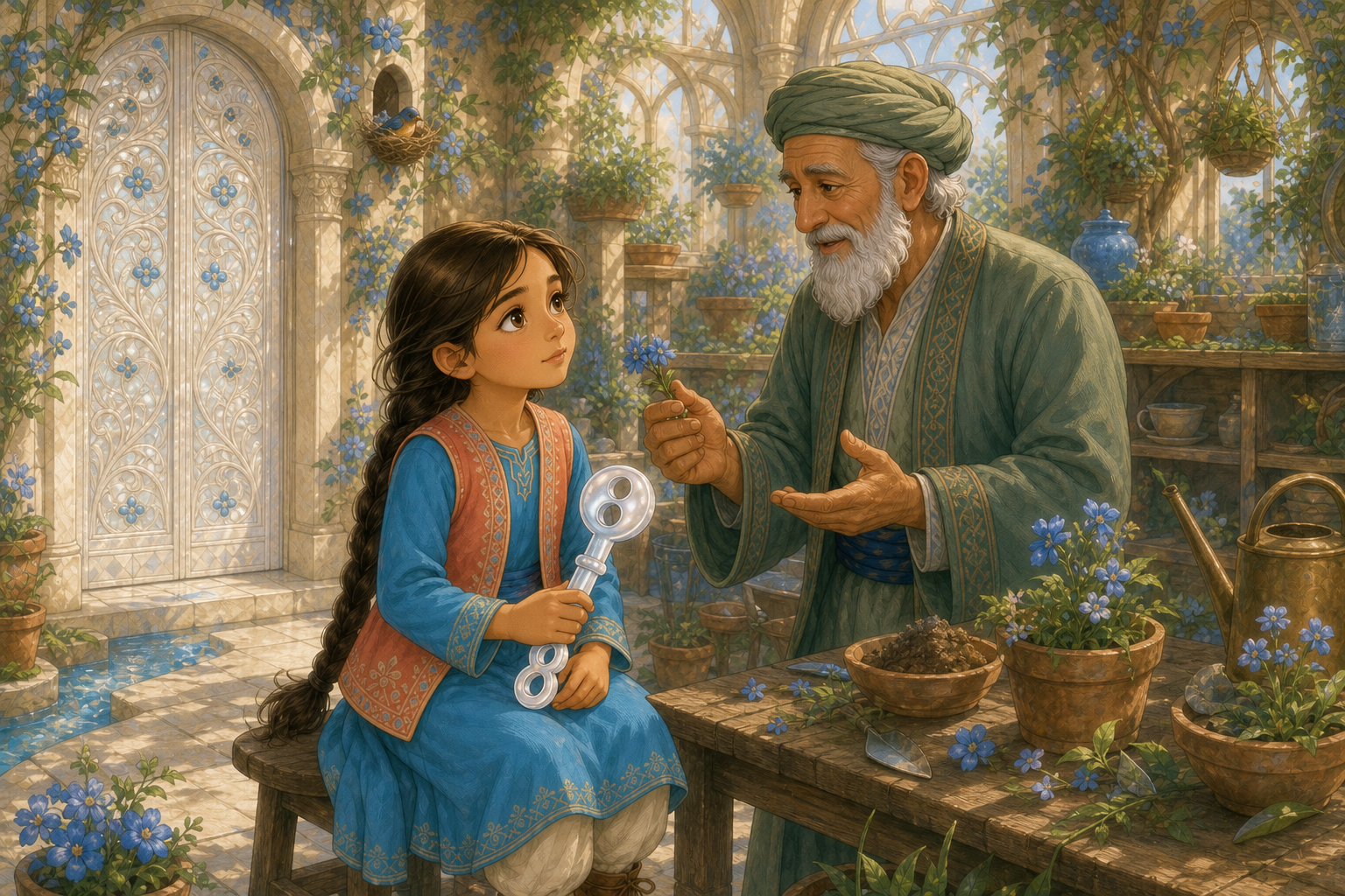 Suna ve İnci Anahtar: Gök Bahçesinin Klasik Masalı — görsel 2