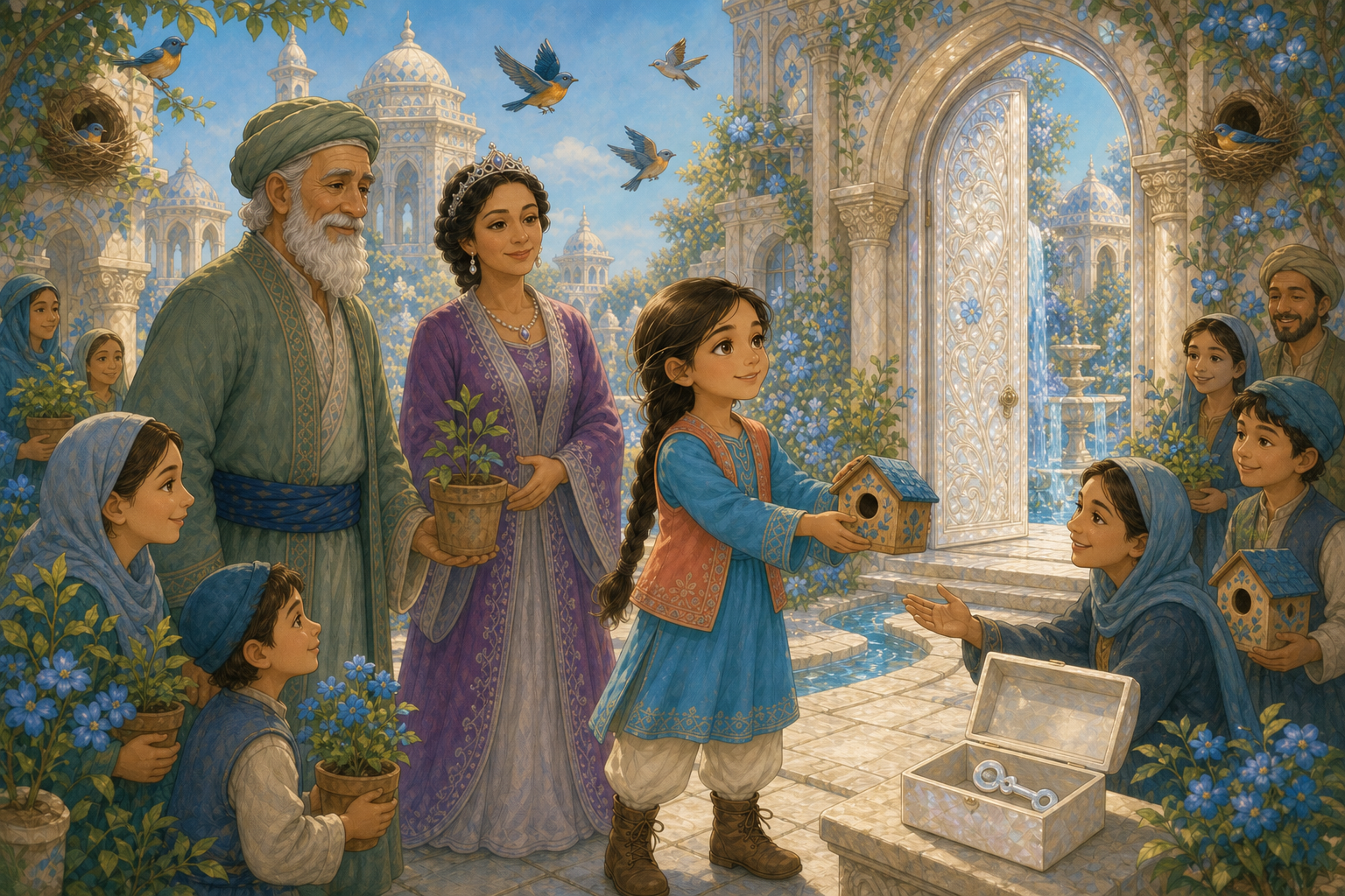 Suna ve İnci Anahtar: Gök Bahçesinin Klasik Masalı — görsel 5