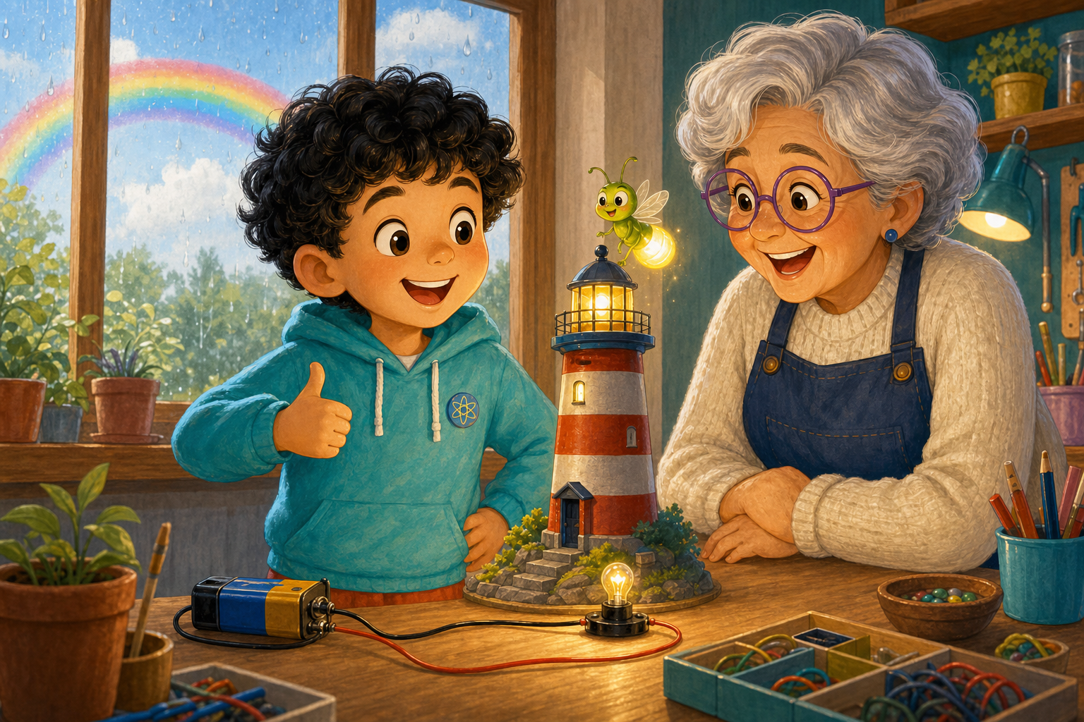 Kerem ile Pırıl: Elektrik Devresinin Işıklı Sırrı — görsel 5