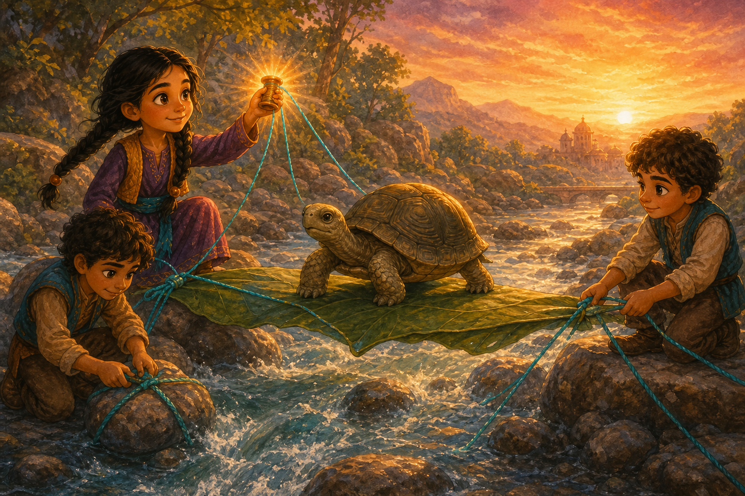 Lina ve Kehribar Makara: Sökülen Akşamın Klasik Masalı — görsel 3