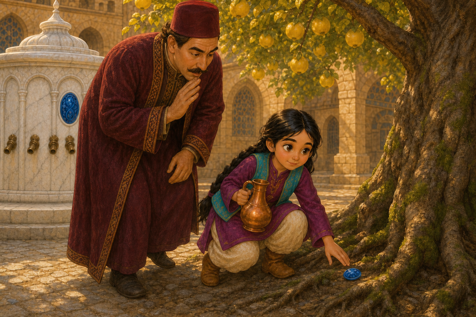 Lâl ve Bakır İbrik: Suskun Çeşmenin Klasik Masalı — görsel 2