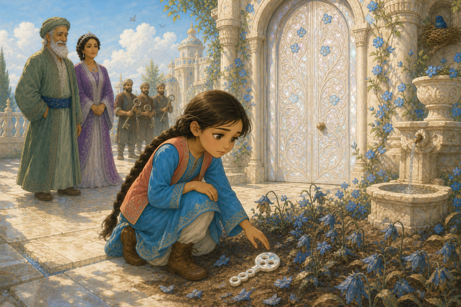 Suna ve İnci Anahtar: Gök Bahçesinin Klasik Masalı — görsel 1