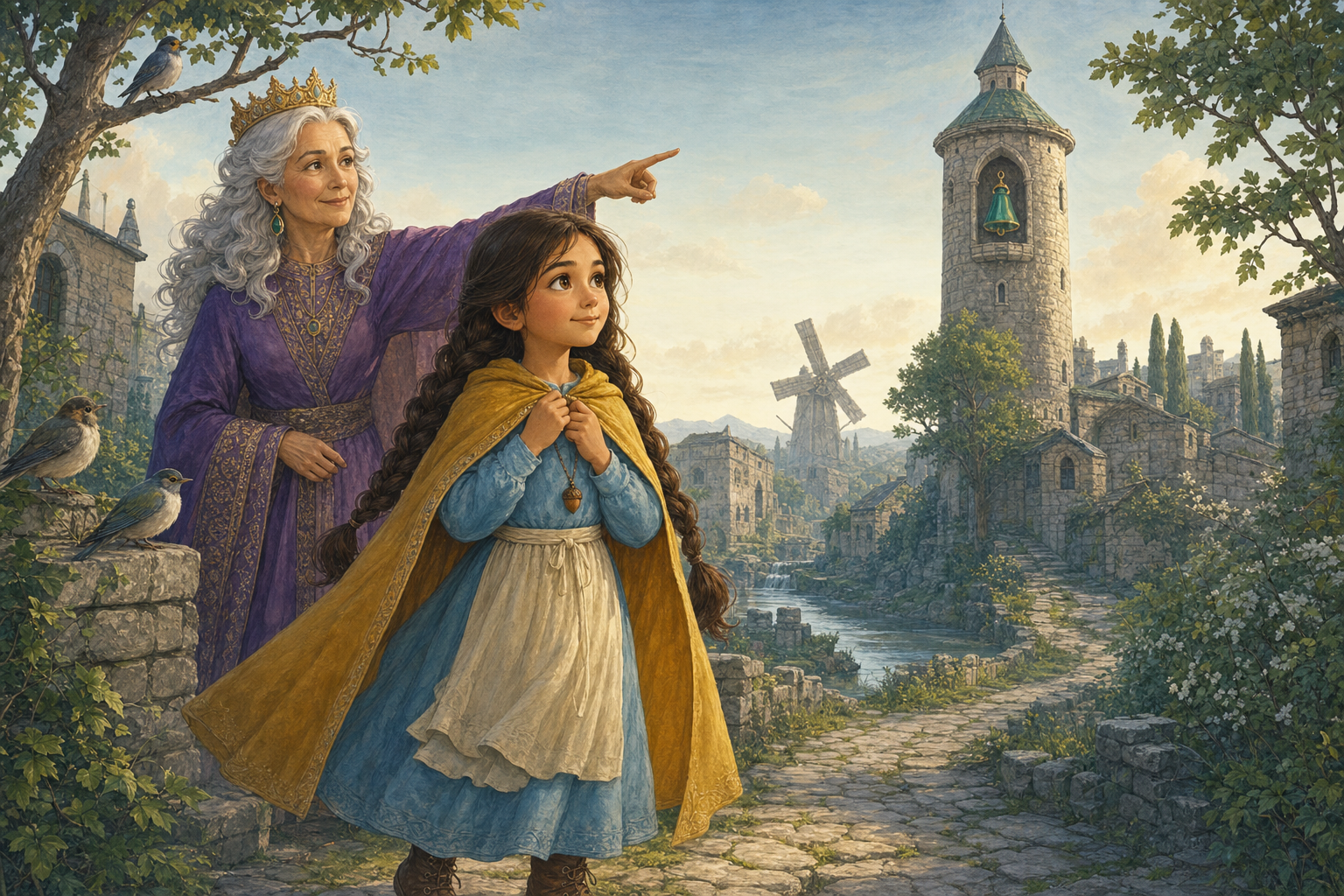Elif ve Zümrüt Çan: Sessiz Krallığın Klasik Masalı — görsel 1