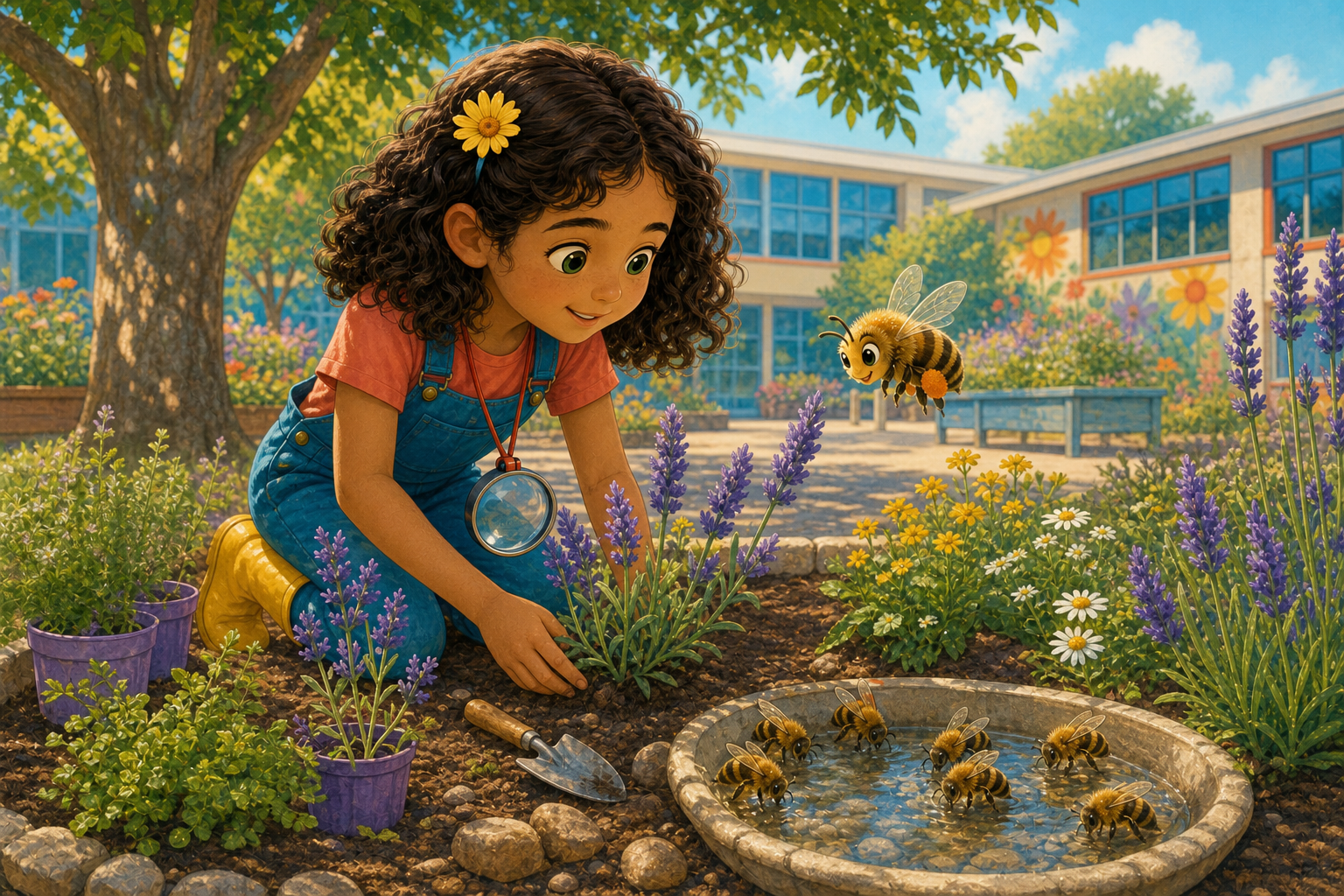 Selin ile Pırıltı: Arıların Dans Eden Haritası — görsel 4