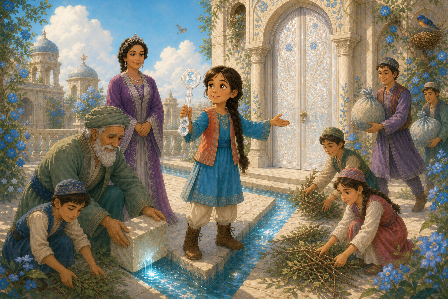 Suna ve İnci Anahtar: Gök Bahçesinin Klasik Masalı — görsel 4