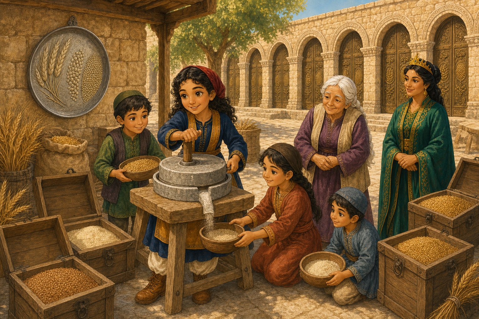 Rana ve Gümüş Elek: Yedi Ambarın Klasik Masalı — görsel 5