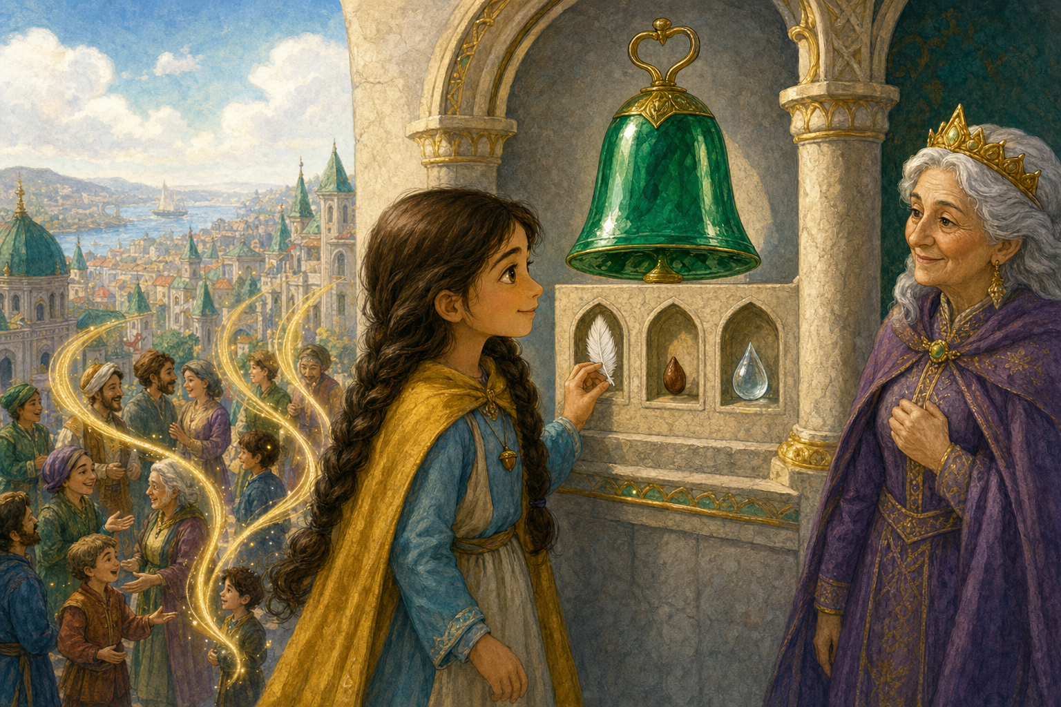 Elif ve Zümrüt Çan: Sessiz Krallığın Klasik Masalı — görsel 4
