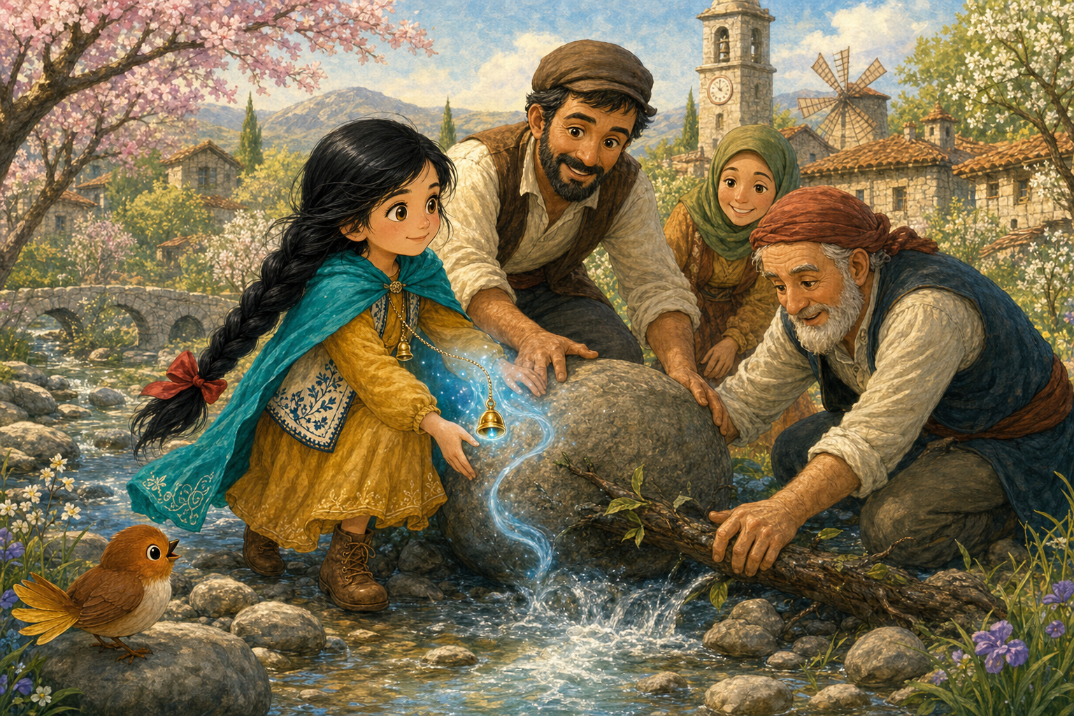 Narin ile Kehribar Çan: Uyanan Baharın Klasik Masalı — görsel 2